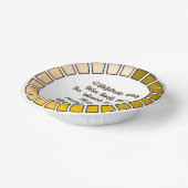 Nieuw jaar laden papieren kommen (Gebogen)