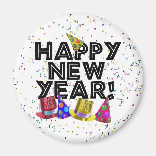 NIEUW JAAR! MAGNEET (Voorkant)