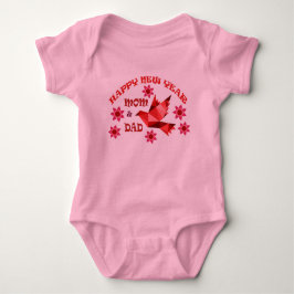 NIEUW JAAR, MOM & DAD, Baby odysuit Romper