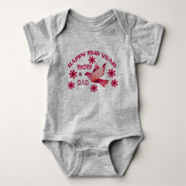 NIEUW JAAR, MOM & DAD, Baby odysuit Romper