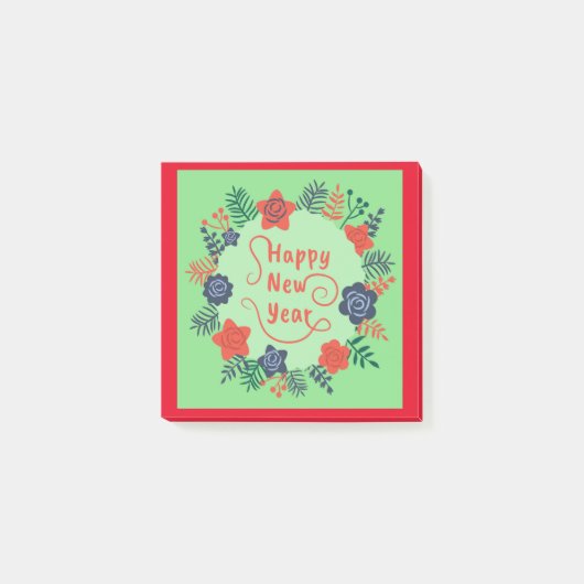 NIEUW JAAR NA DE IT-OPMERKINGEN POST-IT® NOTES (Voorkant)