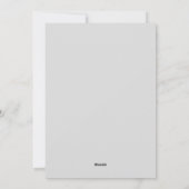 Nieuw jaar nieuw avonturen modern fotokaartscript feestdagenkaart (Achterkant)