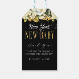 Nieuw Jaar Nieuw Baby Baby shower Cadeaulabel
