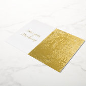 Nieuw jaar nieuw huis  waterverf postca folie uitnodiging (Gedraaid)