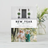Nieuw jaar nieuwe avontuurkaart voor multi-fotovak (Staand voorkant)