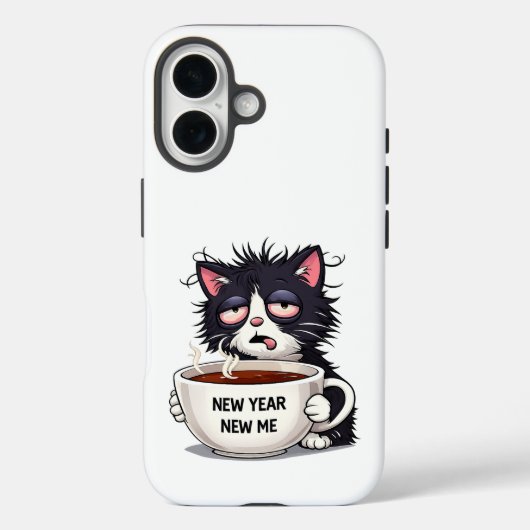 nieuw jaar, nieuwe ik Case-Mate iPhone case (Achterkant)