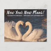 Nieuw Jaar Nieuwe Planning Wijzig Datum BUDGET Fot Briefkaart (Voorkant)