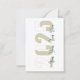 Nieuw Jaar, Nieuwe Sfeer Notitiekaartje