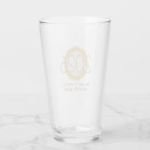 Nieuw jaar, nieuwe vrede glas (Achterkant)