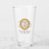 Nieuw jaar, nieuwe vrede glas (Voorkant)