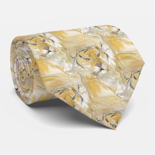 Nieuw jaar NT1 N van de Chinese Tijger van de Kute Stropdas (Opgerold)