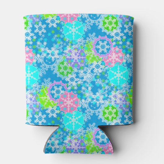 Nieuw jaar ontwerp blikjeskoeler (Achterkant)