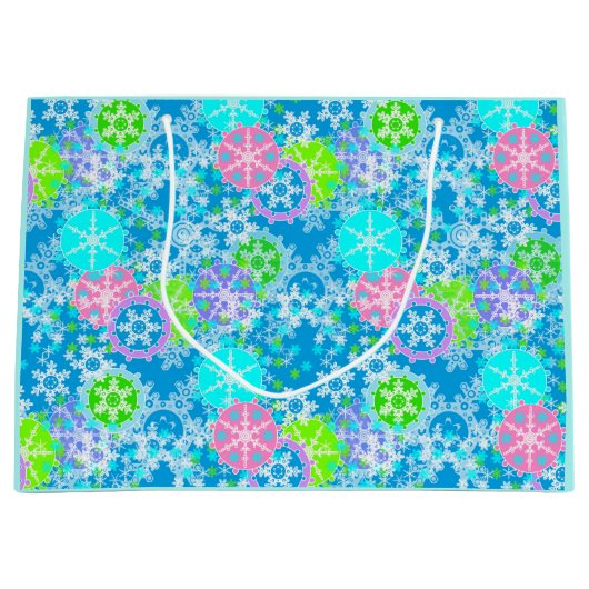 Nieuw jaar ontwerp groot cadeauzakje (Voorkant)