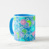 Nieuw jaar ontwerp mok (Voorkant links)