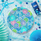 Nieuw jaar ontwerp papieren bordje (Feest)