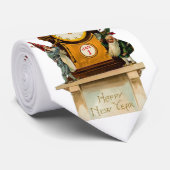 nieuw jaar oud Stropdas (Opgerold)