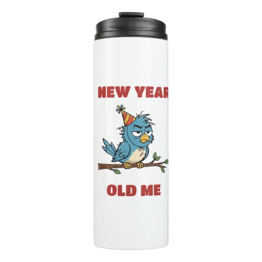 Nieuw jaar, oude ik thermosbeker (Voorkant)
