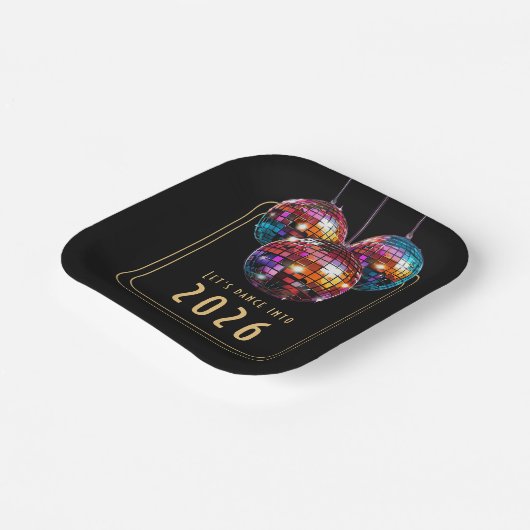 Nieuw Jaar Papier Bord (Gebogen)