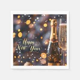 Nieuw jaar papier Napkin Servet