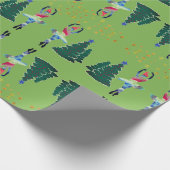 Nieuw jaar papier voor de onmiddellijke verpakking (Hoek)