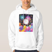 Nieuw Jaar Party Mannen Hoodie (Voorkant)