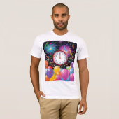 Nieuw Jaar Party Mannen T-shirt (Voorkant volledig)