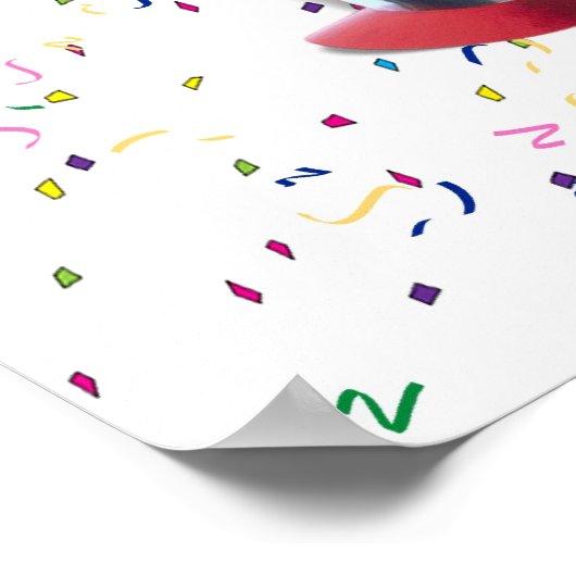 NIEUW JAAR! POSTER (Hoek)