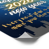 nieuw jaar poster (Hoek)