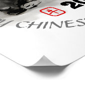 Nieuw jaar Poster van de oorspronkelijke waterbuff (Hoek)