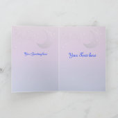 Nieuw jaar 's dag feestdagen kaart (Binnen)