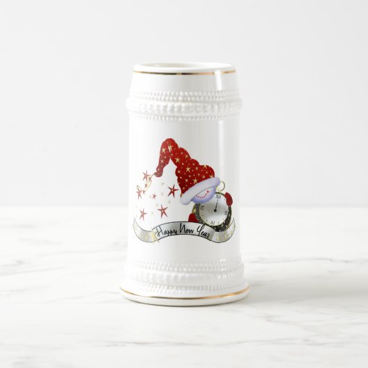 Nieuw jaar Stein Bierpul (Center)