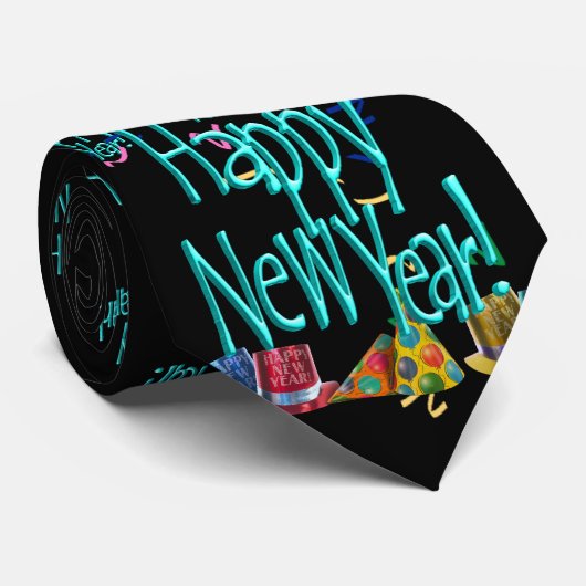 NIEUW JAAR! STROPDAS (Opgerold)