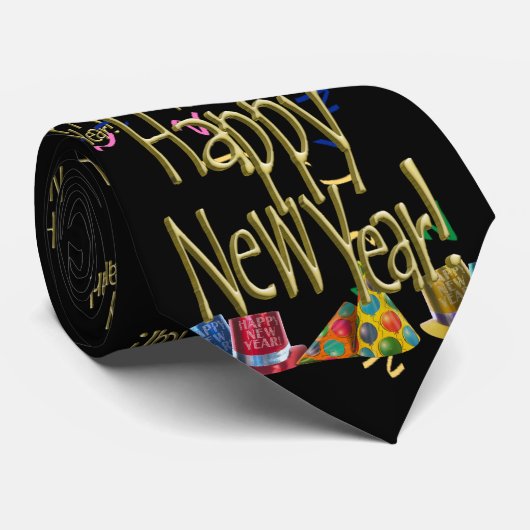 NIEUW JAAR! STROPDAS (Opgerold)