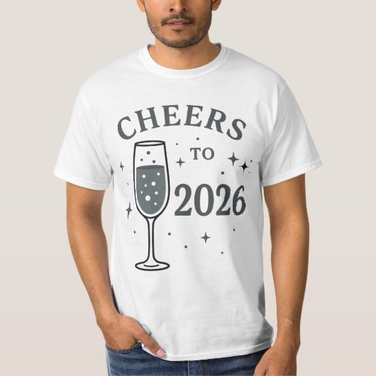 nieuw jaar t-shirt (Voorkant)