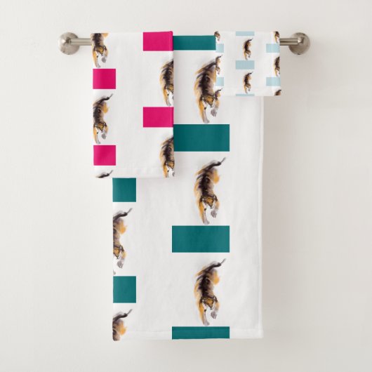 Nieuw jaar van de Chinese tijger van de klassieke  Bad Handdoek (Insitu)