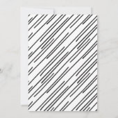 NIEUW JAAR VAN DE EVE PARTIJINVITATIE | Modern vuu Kaart (Achterkant)