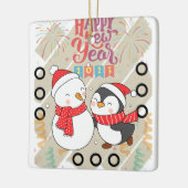 NIEUW JAAR VAN DE HEARTSTOPPER KERAMISCH ORNAMENT (Links)