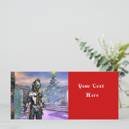 NIEUW JAAR VAN EEN CYBORG (Staand voorkant)