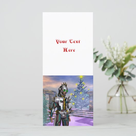 NIEUW JAAR VAN EEN CYBORG (Staand voorkant)