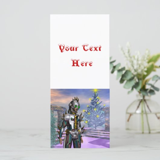 NIEUW JAAR VAN EEN CYBORG (Staand voorkant)