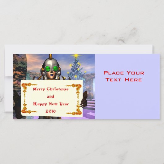 NIEUW JAAR VAN EEN CYBORG (Achterkant)