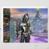 NIEUW JAAR VAN EEN CYBORG (Voorkant / Achterkant)