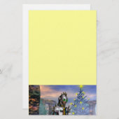 NIEUW JAAR VAN EEN CYBORG BRIEFPAPIER (Voorkant / Achterkant)