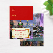 NIEUW JAAR VAN EEN CYBORG-cadeau label Visitekaartje (Bureau)