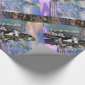 NIEUW JAAR VAN EEN CYBORG CADEAUPAPIER (Hoek)