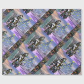 NIEUW JAAR VAN EEN CYBORG CADEAUPAPIER (Vlak)