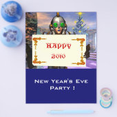 NIEUW JAAR VAN EEN CYBORG FLYER (Enkel)