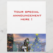 NIEUW JAAR VAN EEN CYBORG FLYER (Achterkant)