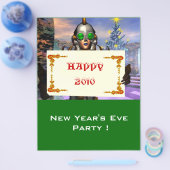 NIEUW JAAR VAN EEN CYBORG FLYER (Enkel)