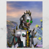 NIEUW JAAR VAN EEN CYBORG-GEGEVENS (Voorkant)